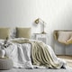 image 2 of World Of Wallpaper Shimmer Wave Textured Wallpaper - Natural Beige/Gold - 10m x 53cm | Cream