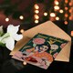 image 4 of Serious Girl Dinner Party Drinks Floral Her Birthday Card
