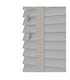 image 1 of 240cm Dove Grey Faux Wood Venetian Blinds with Tapes (120cm Drop) | Grey | Grey