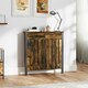 image 2 of HOMCOM Small Radiator Cover with Drawer and Vertical Slats 88.5 x 19 x 93cm