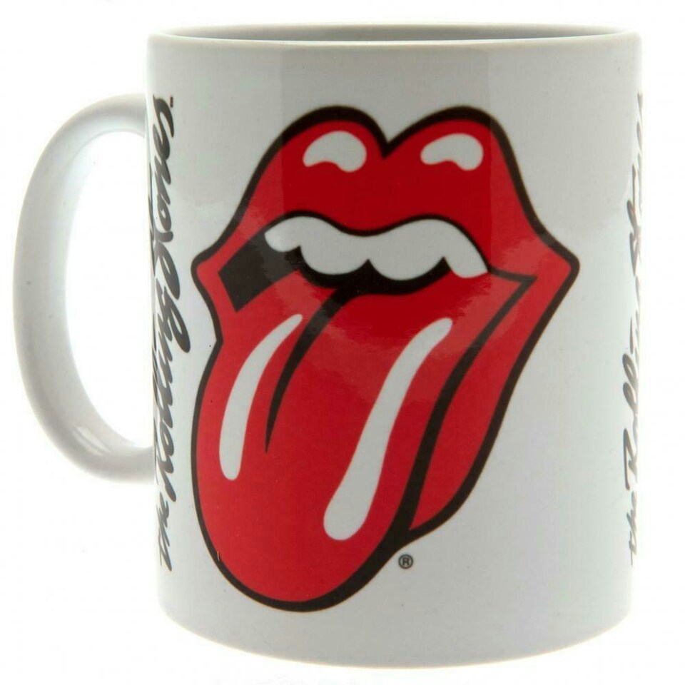 image 1 of The Rolling Stones Lips Mug - White - One Size