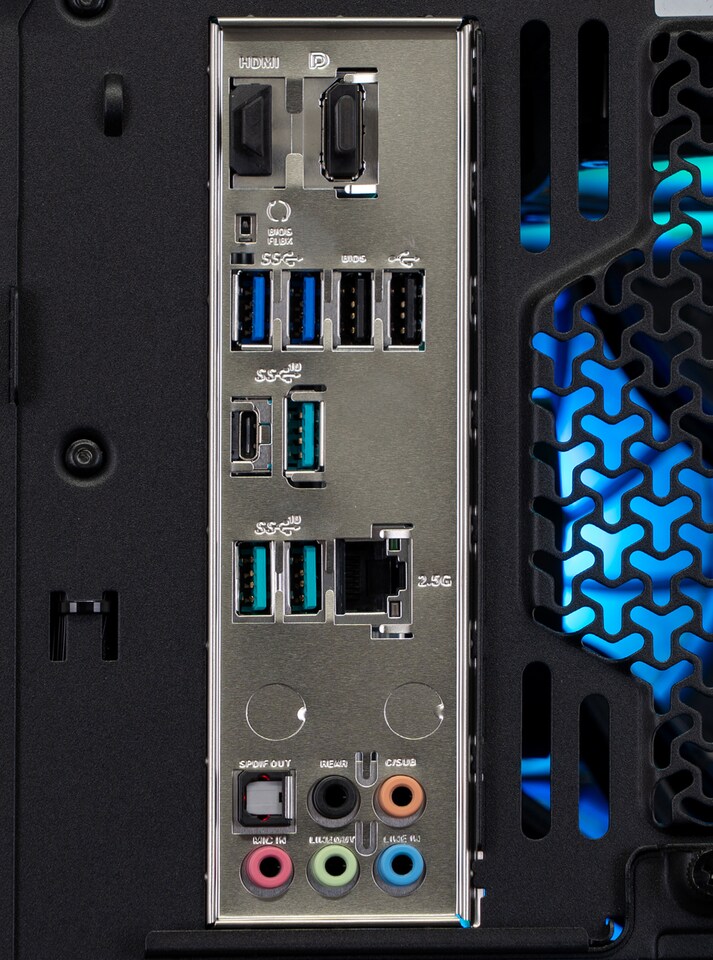 image 1 of PCSpecialist PRO Gaming PC - Ryzen 7 7700 AMD RX 9070XT 32GB RAM 2TB M.2 SSD Windows 11 Home