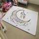 image 4 of Dream Catcher with Crescent Moon (Rug) Black | Large: 140x200cm
