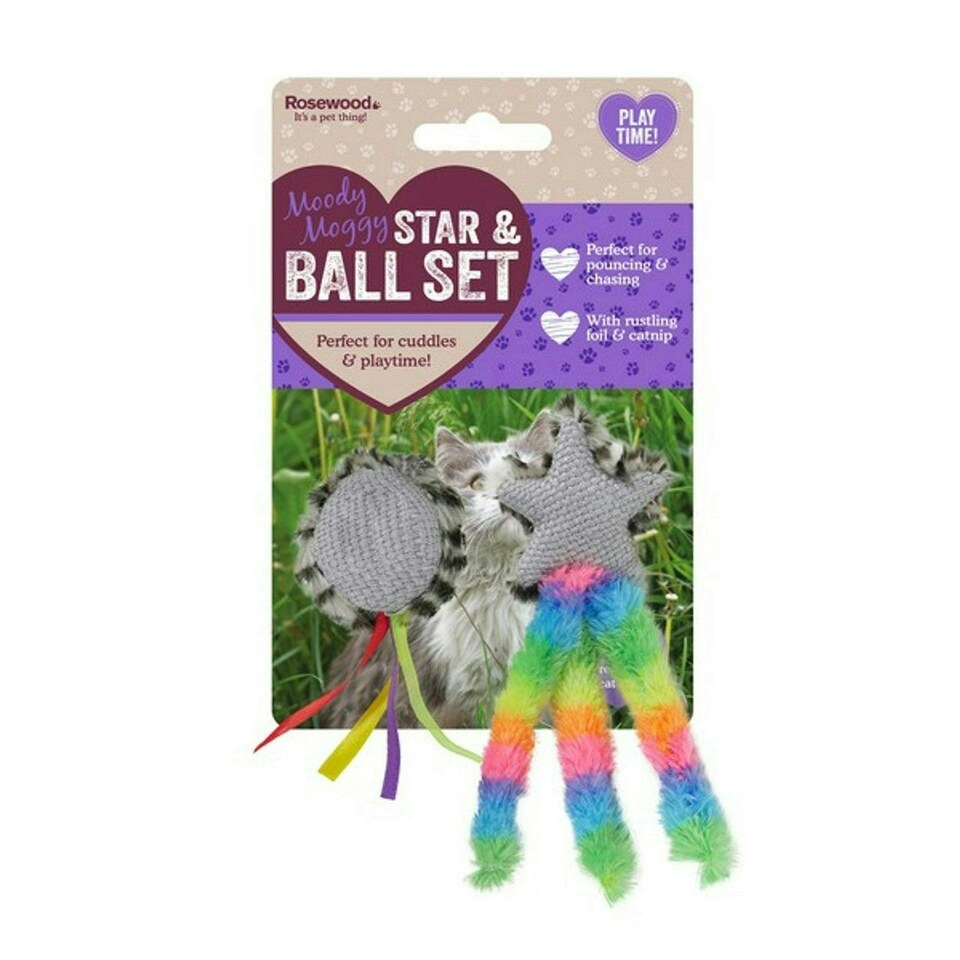 image 1 of Rosewood Moody Moggy Star & Bell