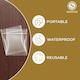 image 7 of 200 Clear Zip Seal Bags 6x9 Inch Resealable Pouches | Clear