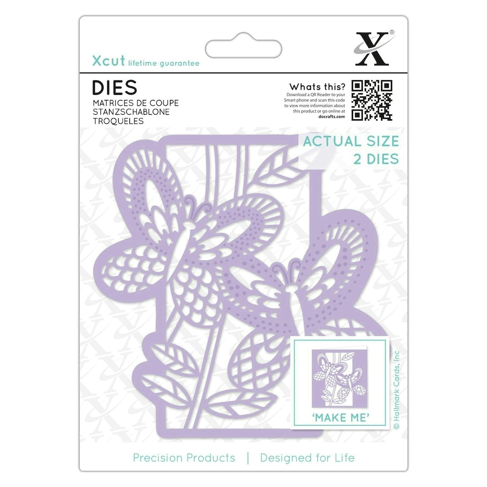 Dies (2pcs) - Butterfly Panel