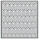image 4 of Geometric curves (Picture Frame) White | M