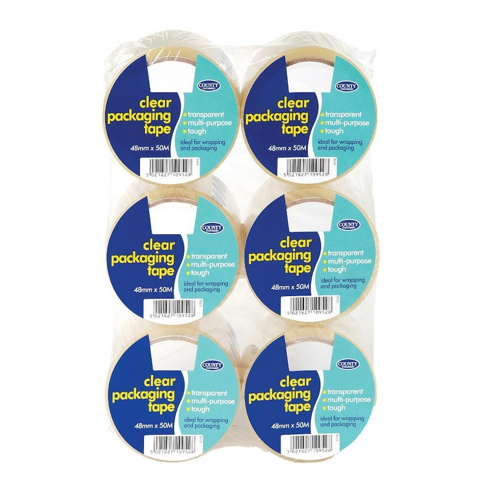 image 1 of Single Clear Packing Tape 48mm x 50M