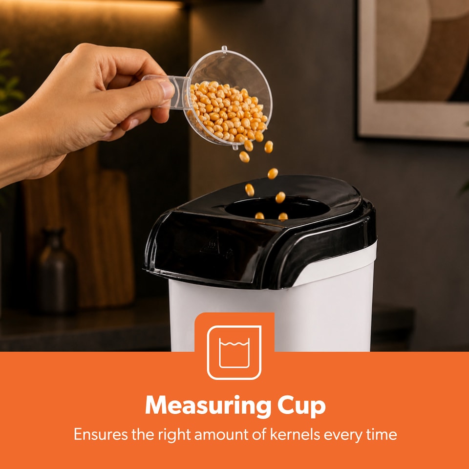 image 1 of GEEPAS 1200W Electric Popcorn Maker