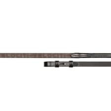 Velociti Lusso Leather Horse Reins - Havana - 61in