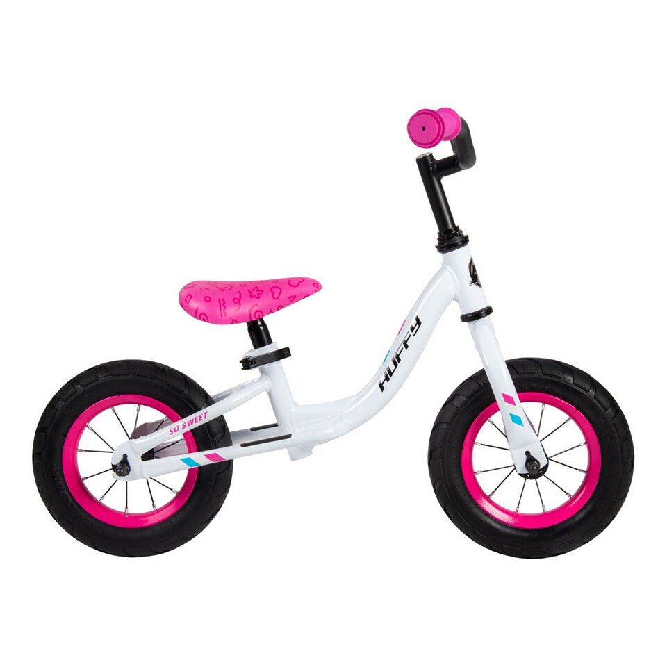 image 1 of HUFFY So Sweet 10-inch Gloss White Balance Bike (27295W)