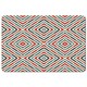 image 1 of Repeated squares and rhombuses ornamental abstract Tribal motif (Placemat)