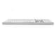 image 3 of Accuratus 301 MAC Keyboard - USB Wired Full Size Apple Mac Multimedia Keyboard with White Square Tactile Keys and Silver Case - White