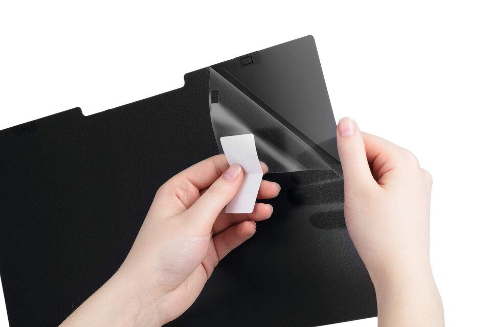 image 1 of Durable Anti-glare Magnetic Privacy Filter with Blue Light Filter | 14.0"