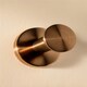 image 3 of Cosmic Wall Mounted Towel Hook with Durable Metal for Bathroom Brushed Black 6cm
