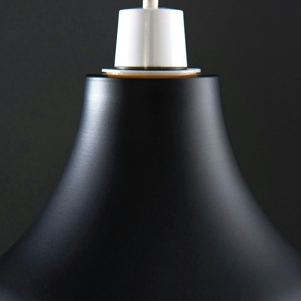 image 1 of ValueLights Retro Style Black And Gold Metal Ceiling Pendant Light Shade