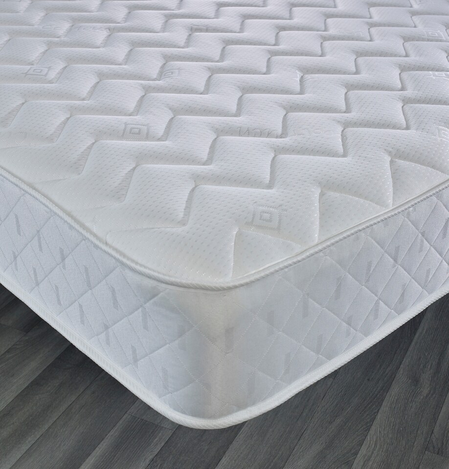 image 1 of Astral Hybrid Mattress - Soft Feel Cool Touch Quilted Sleep Surface | White | European Single