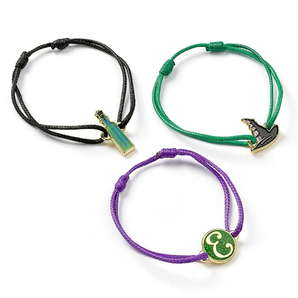 image 1 of Wicked Elphaba Friendship Bracelet Set