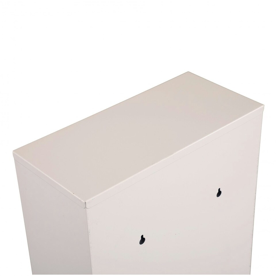 image 1 of Oypla Wall Mounted Metal First Aid Medicine Medical Cabinet Locker White