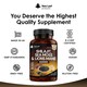 image 8 of Shilajit, Sea Moss & Lion's Mane Capsules - Mood & Anxiety Support - Vegan 120 Capsules