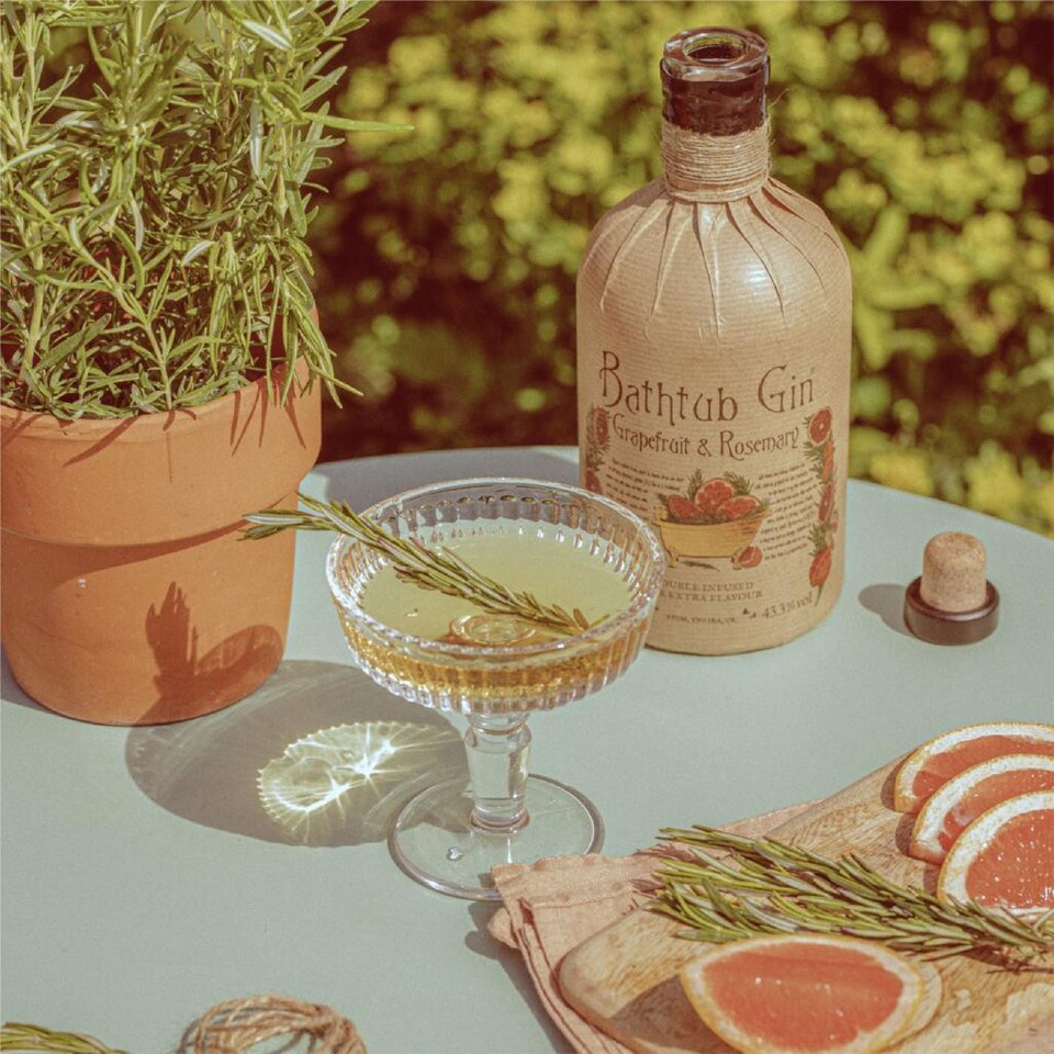 image 1 of Bathtub Gin - Grapefruit & Rosemary | Clear