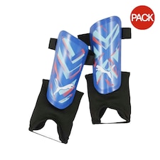 Puma Ultra Light Shin & Ankle Guards (Pack of 2) - Blue/Peppermint - M