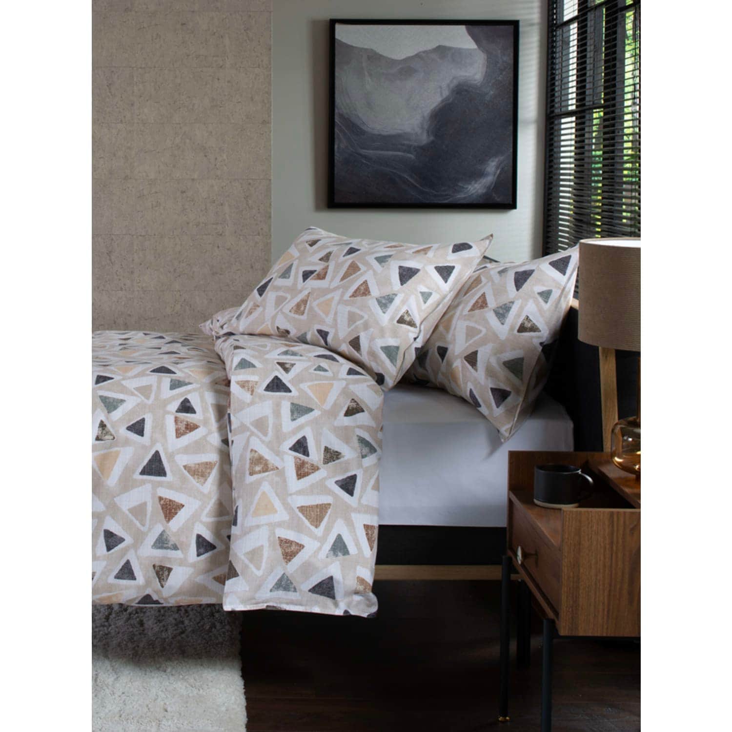 Toca Bermuda Natural 100% Cotton Duvet Cover Set