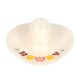 image 1 of Something Different Howdy Cowboy Hat Trinket Dish - White - One Size