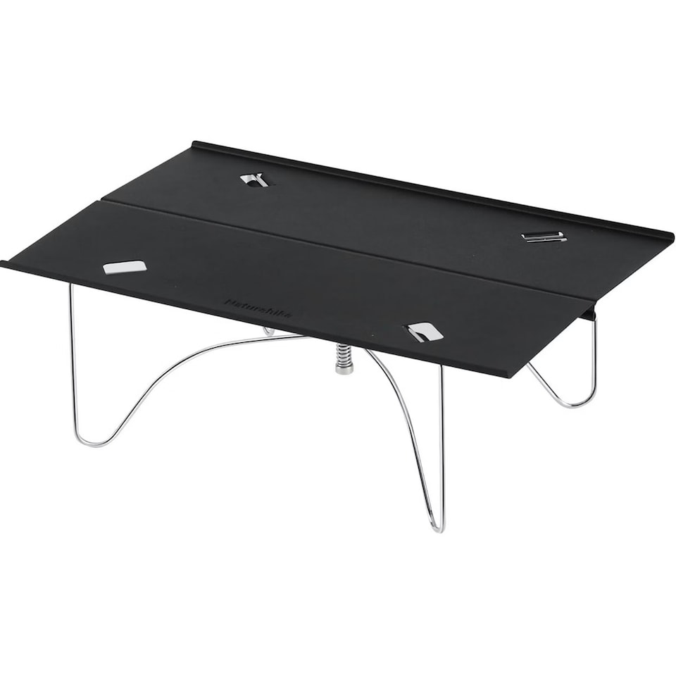 image 1 of Portable Folding Table | Black | Black | Small