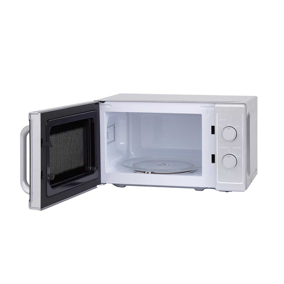 image 1 of Cookology 20L Freestanding Microwave 800W - Silver