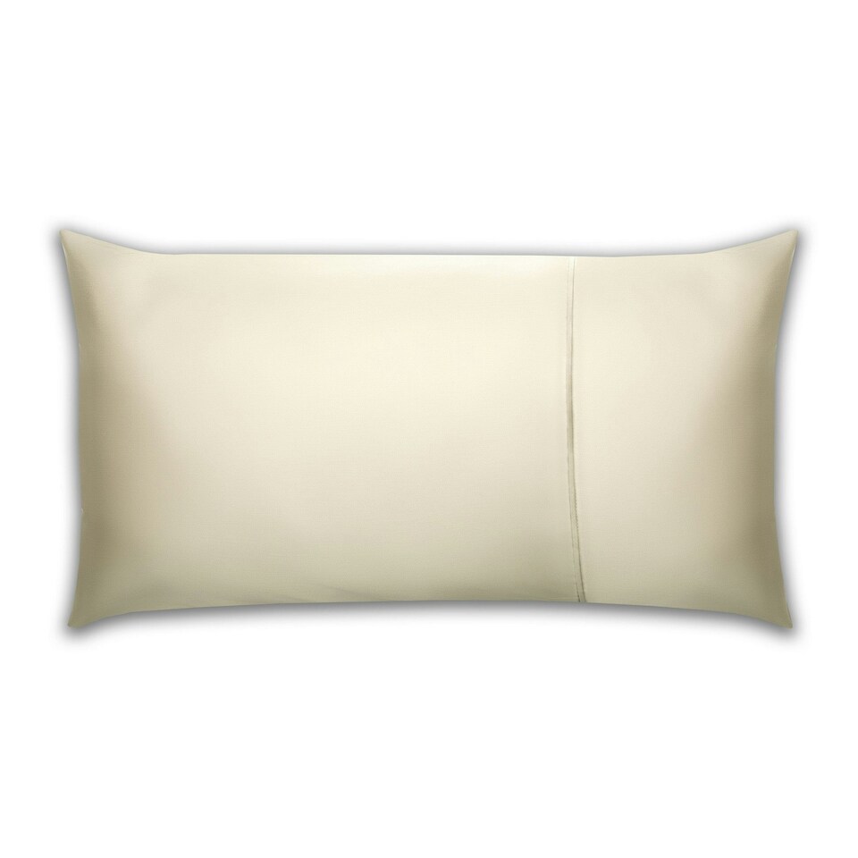 Belledorm Pima Cotton 450 Thread Count Bolster Pillowcase - Ivory - One Size