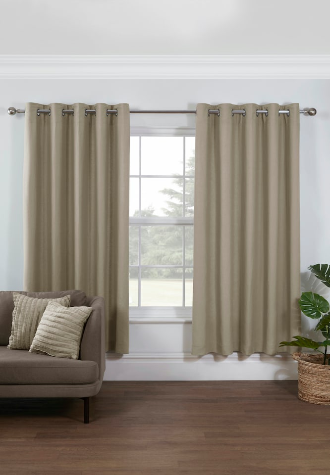 image 1 of Martex Curtains Beige