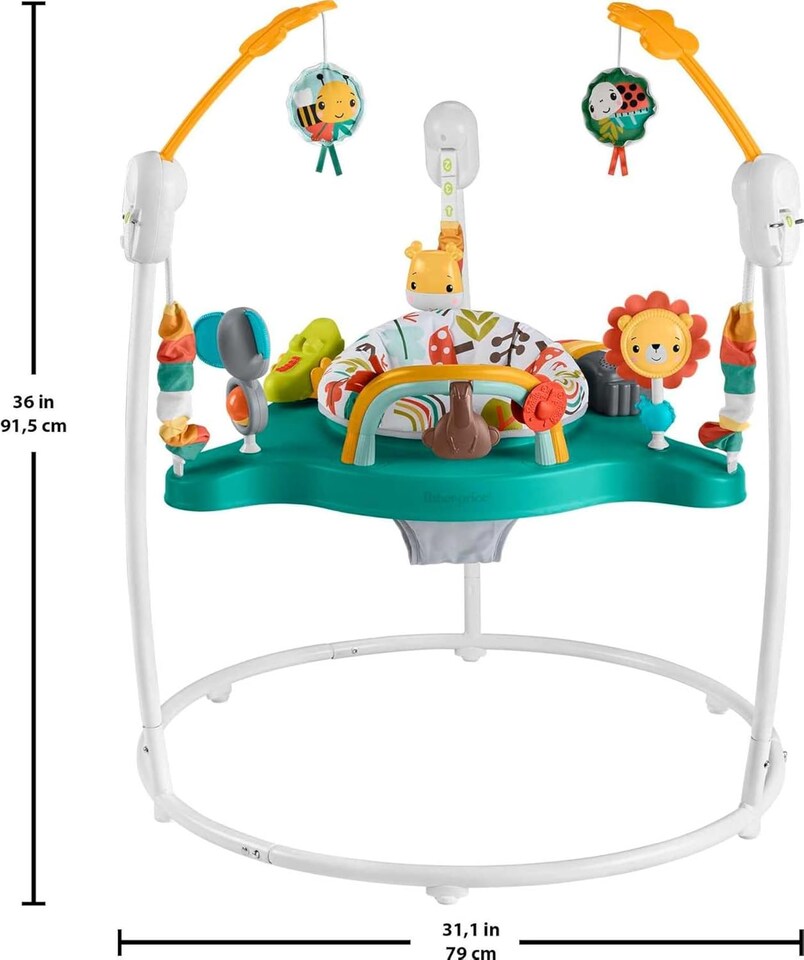 image 1 of Fisher Price Whimsical Forest Jumperoo Activity Centre