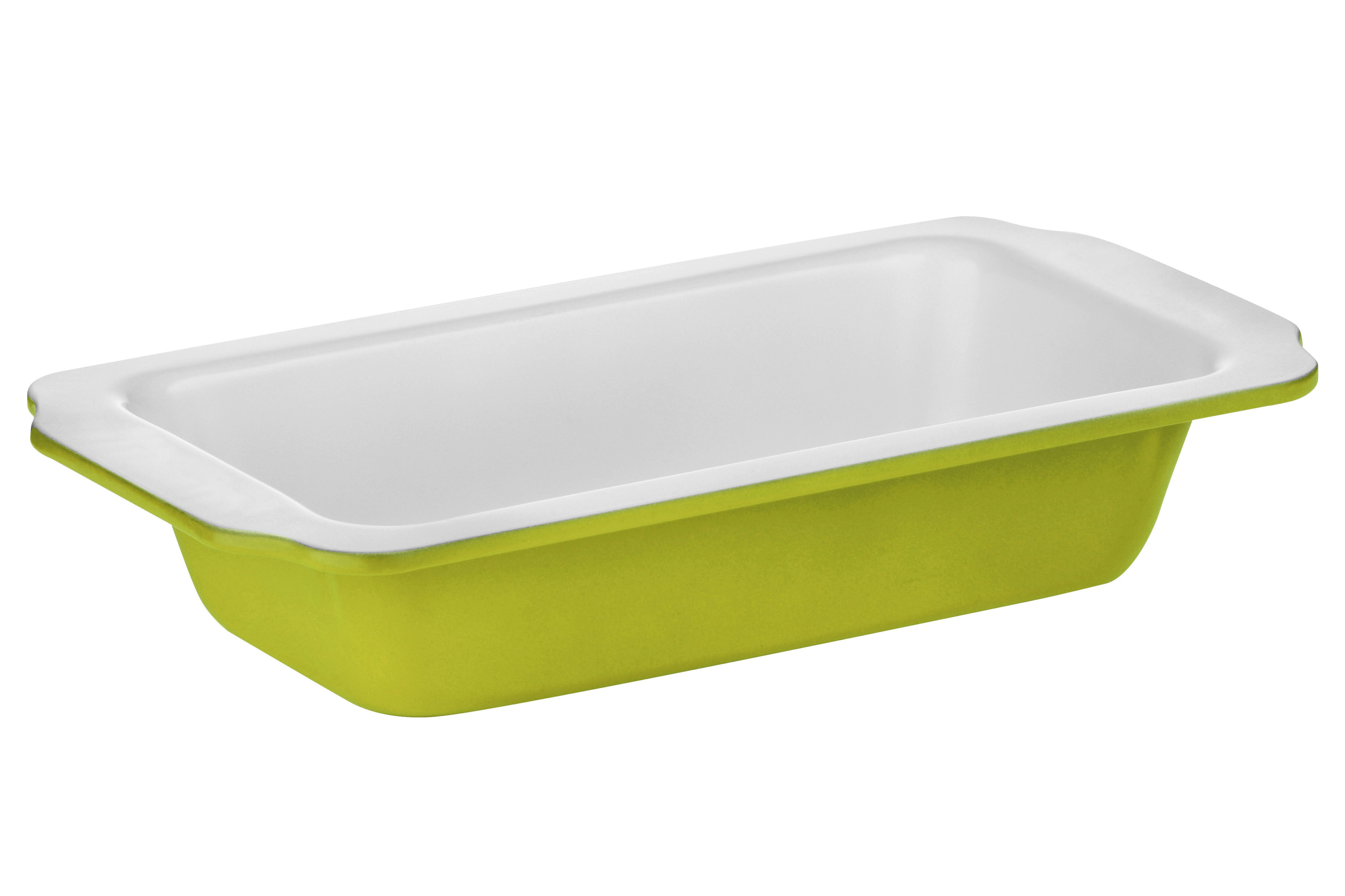 Orsina Functional Design Lime Green Loaf Tin, Non-Stick Carbon Steel Bread Tin For Even Baking, Durable