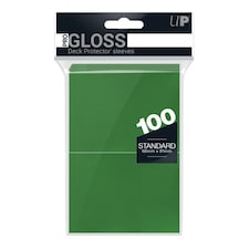Ultra PRO - PRO-Gloss Standard Sleeves (100) - Green