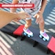 image 9 of GEEZY Multi-Functional 6-in-1 Mini Ramp Set For Roller Skates, Skateboards, Black
