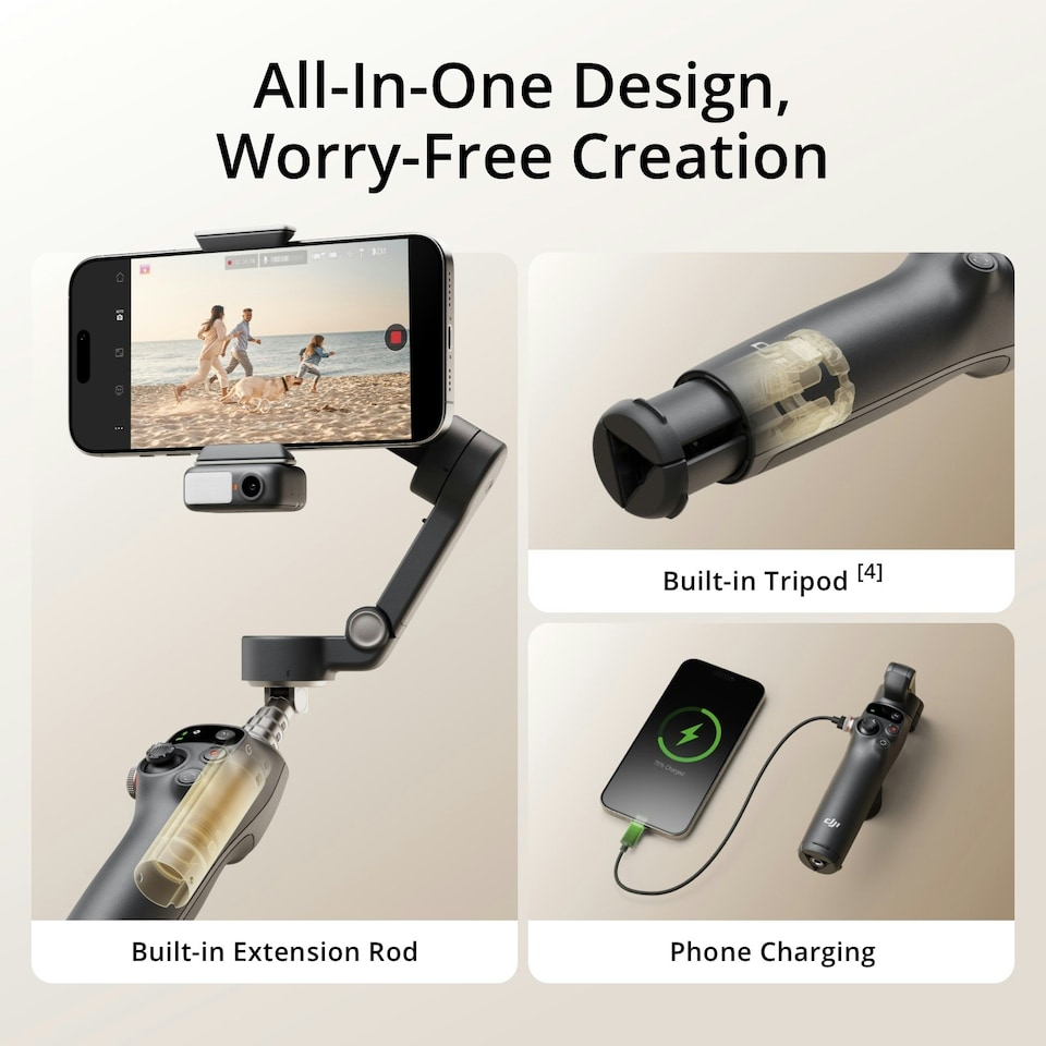 image 1 of DJI Osmo Mobile 7 Pro | Grey
