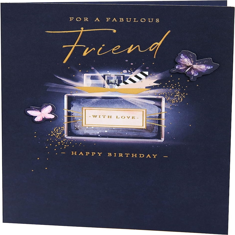 image 1 of Perfume Design Fabulous Friend Birthday Card