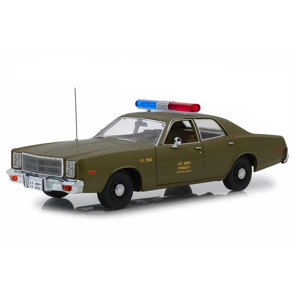 Greenlight The A Team (1983-87) 1977 Plymouth Fury US Army Police