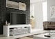 image 3 of TV Unit TV Stand Cabinet White Grey Gloss Sideboard Media Console Storage 160cm
