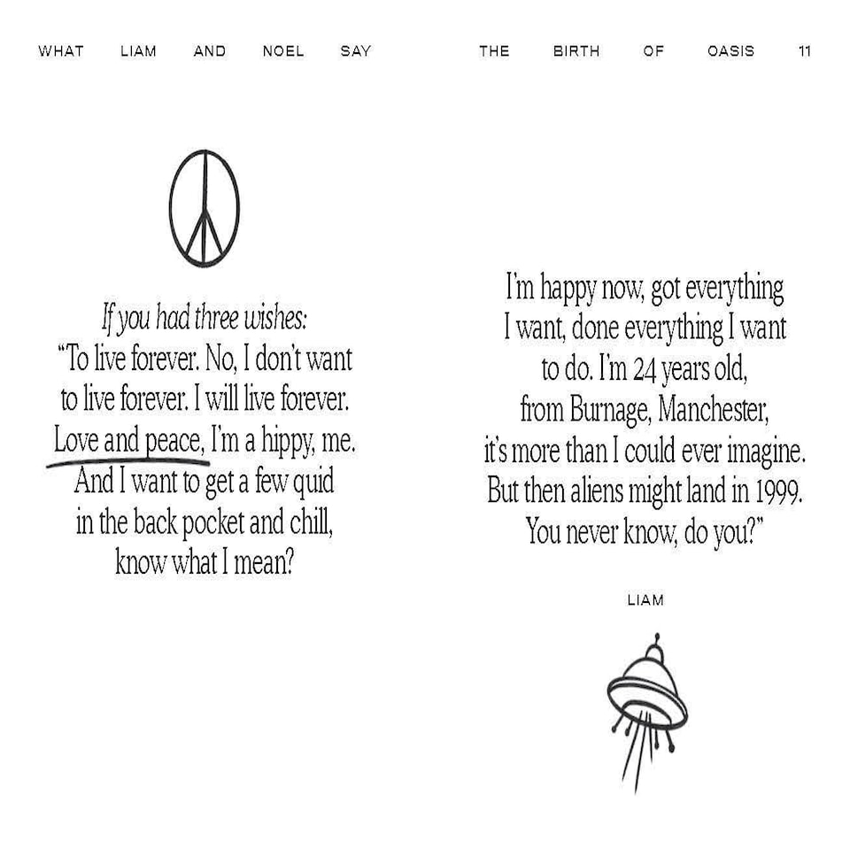 image 1 of What Liam and Noel say