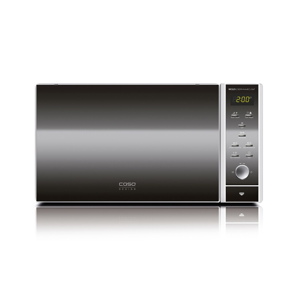 image 1 of Caso Design MCG 25 Ceramic Chef Microwave Oven & Grill, 25L Capacity, 900W Microwave with 1200W Grill and 2050W Convection