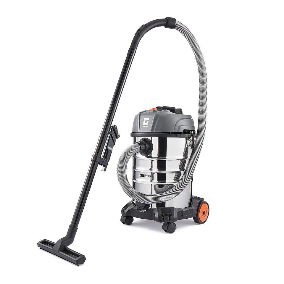 image 1 of GEEPAS 30L Wet & Dry Drum Vacuum Cleaner,  1400W