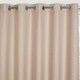 image 2 of Sundour Cosmos Eyelet Curtains Natural Cream | 90x72"