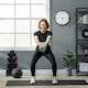 image 7 of SPORTNOW Kettle Bell with Handle for Home Gym Green | 16