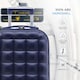 image 3 of Flight Knight Bubble Suitcase - Ryanair easyJet Jet2 Approved - 8 Wheel Carry Cabin Hardcase 55x35x20cm Blue | Navy | Cabin Bag