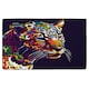 image 1 of leopard face with pop art style Designer Bath Towel | Multi