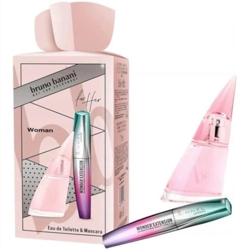 Bruno Banani Woman Gift Set 30ml EDT + 11ml Wonder'Extension Mascara