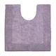 image 2 of Heavyweight Reversible Pedestal Toilet Mat - Lilac