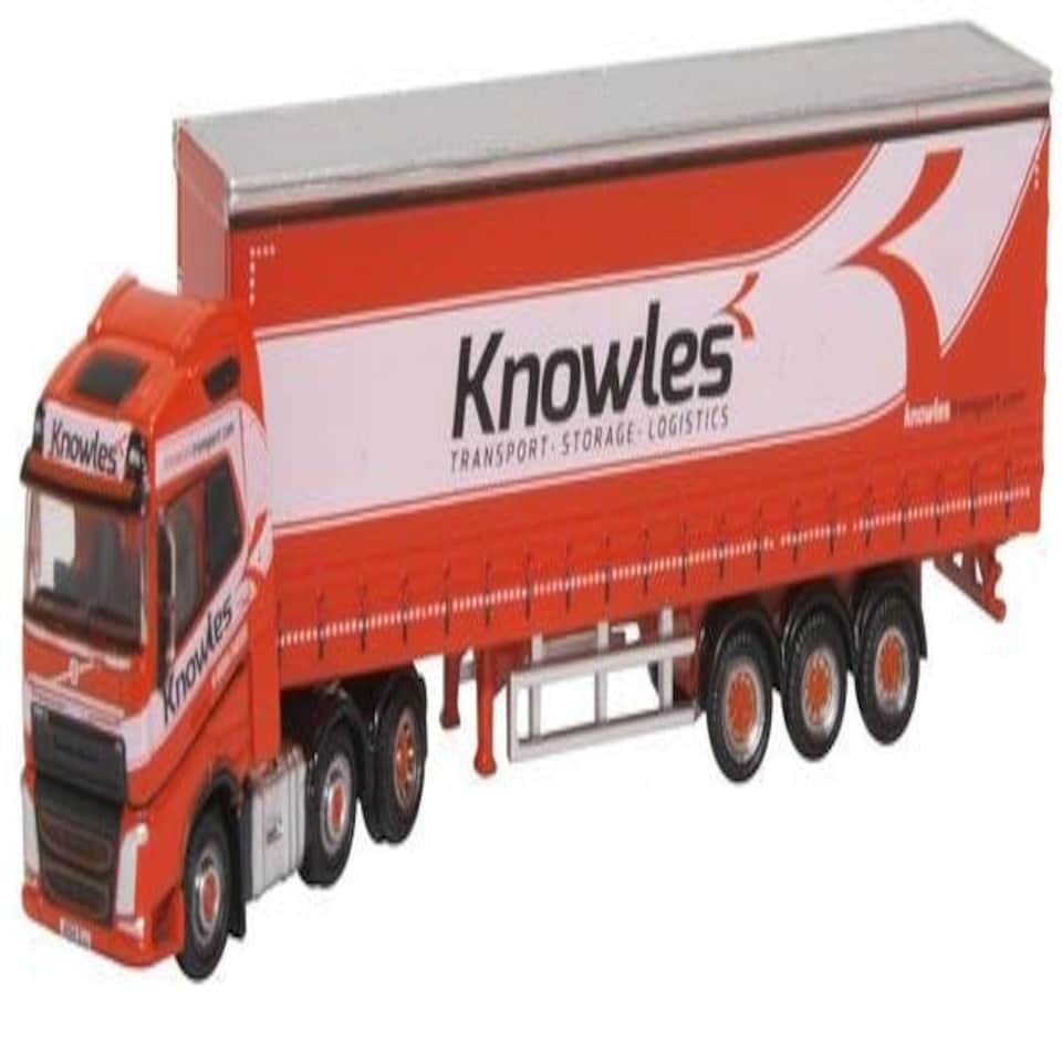 Oxford Diecast Volvo FH4 Curtainside Knowles
